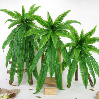Cây dương xỉ đại ( bụi rủ dương xỉ) cỡ lớn decor tường cỏ - Cây hoa giả