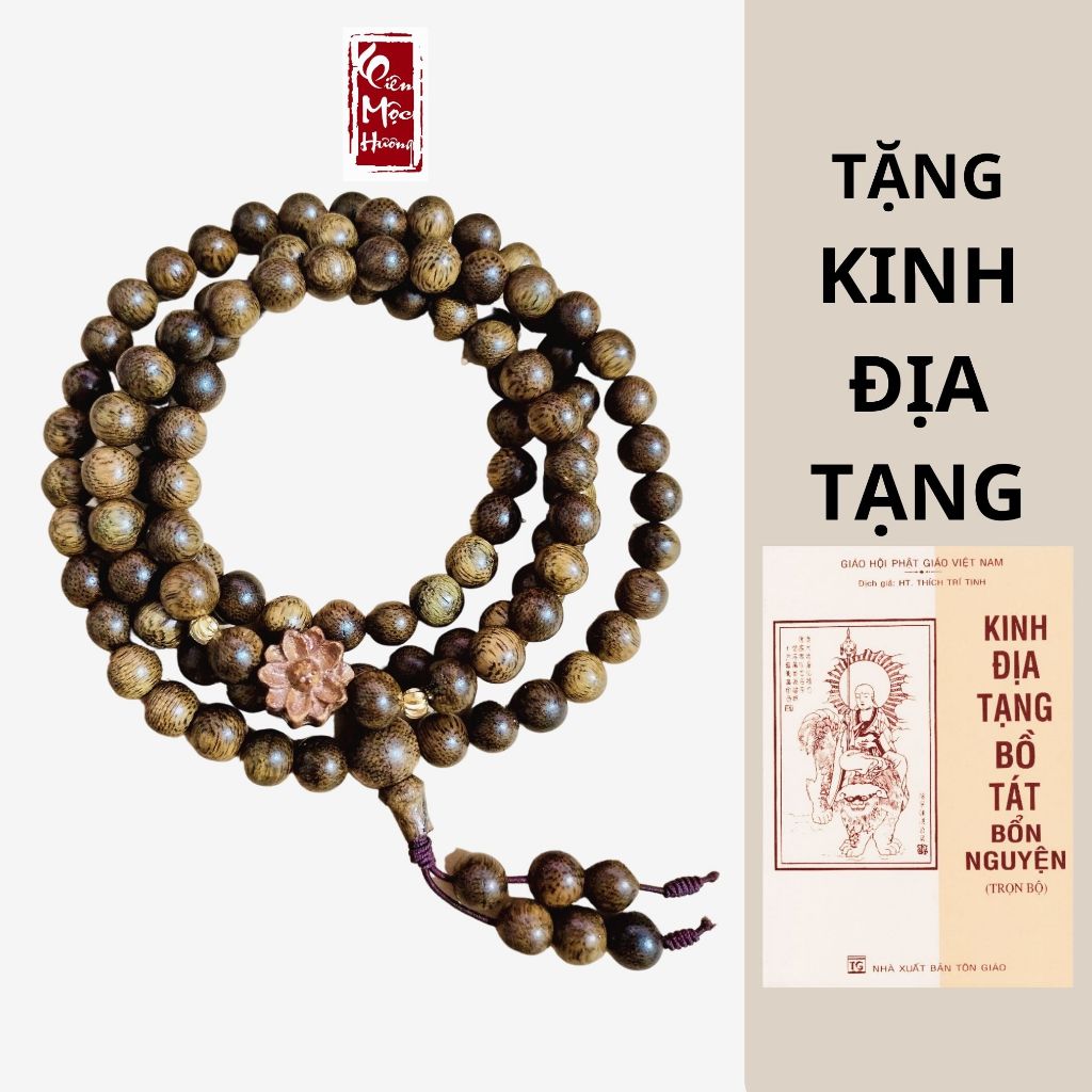Vòng Tay Trầm Hương Tốc Chuỗi Tràng Hạt 108 Liên Mộc hương