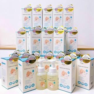 Dung dịch vệ sinh hữu cơ dạng bọt cho bé trai và bé gái từ sơ sinh Orgabebe Hàn Quốc 300ml