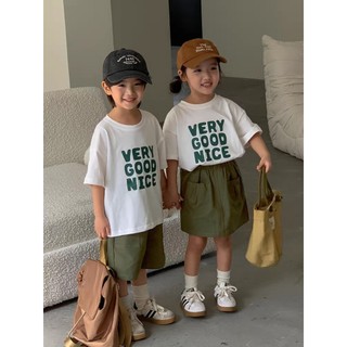 Áo gia đình du lịch đi chơi biển 2 3 4 người bố mẹ bé cả nhà VERY GOOD NICE cotton 250gsm Prenium cao cấp [A034]