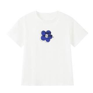 Áo gia đình du lịch đi chơi biển 2 3 4 người bố mẹ bé cả nhà Blue Flower cotton 250gsm cao cấp Prenium Cotton [A027]
