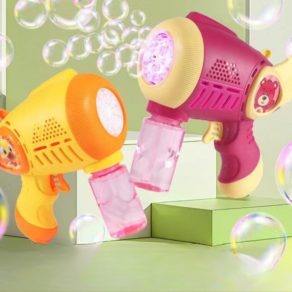 Đồ Chơi Máy Bắn Bong Bóng Xà Phòng Súng Bắn Bong Bóng Đa Dạng Mẫu Nhân Vật Hoạt Hình - Đồ Chơi Cho Bé PUKAPI