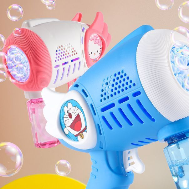 Đồ Chơi Máy Bắn Bong Bóng Xà Phòng Súng Bắn Bong Bóng Đa Dạng Mẫu Nhân Vật Hoạt Hình - Đồ Chơi Cho Bé PUKAPI