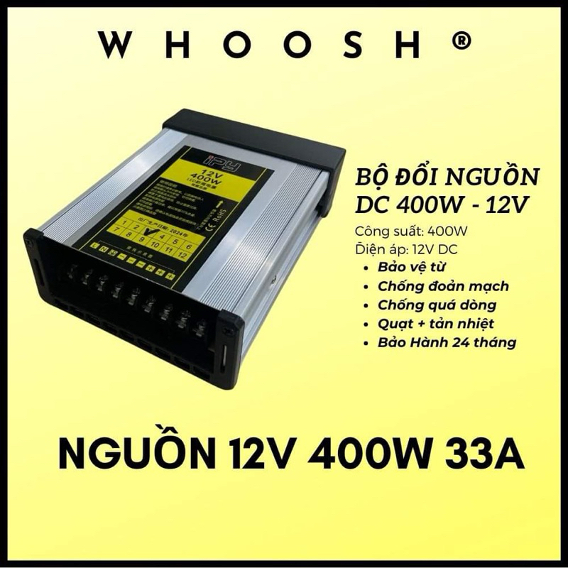 Adapter 12V - Chống Nước, Adapter 12V 5A, Nguồn 12V 33A, Chuyển Nguồn ...