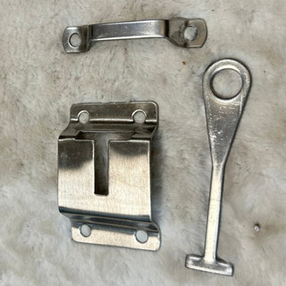 Combo 10 Bộ móc khóa cửa thùng xe tải chữ T inox không rỉ.