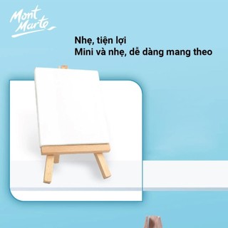 [Hỏa tốc HCM] Khung Canvas Mini Kèm Giá Đỡ Mont Marte Siêu Cute Dùng Để Trang Trí Bàn Học, Góc Làm Việc