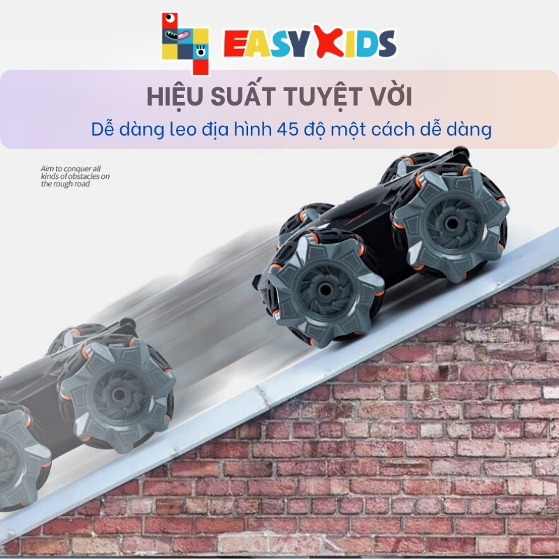 Xe Điều Khiển Từ Xa RC Drift Tốc Độ Cao Vượt Mọi Địa Hình Xoay 360 Độ Âm Thanh Sống Động