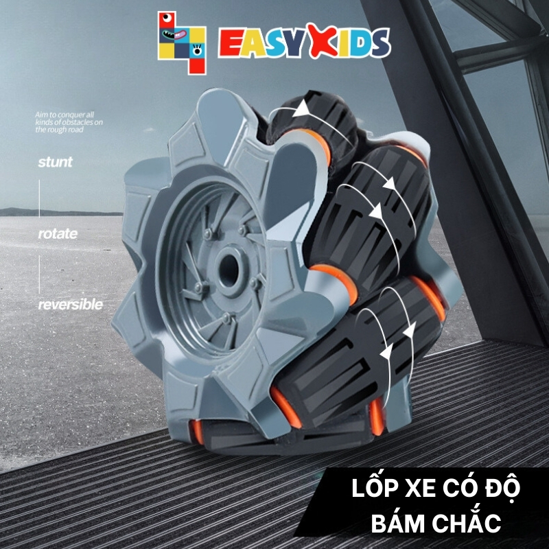 Xe Điều Khiển Từ Xa RC Drift Tốc Độ Cao Vượt Mọi Địa Hình Xoay 360 Độ Âm Thanh Sống Động