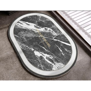 [H] Thảm decor phòng ngủ MAYA  sợi lông ngắn không bị xù lông, chống trượt tốt, tông màu hiện đại