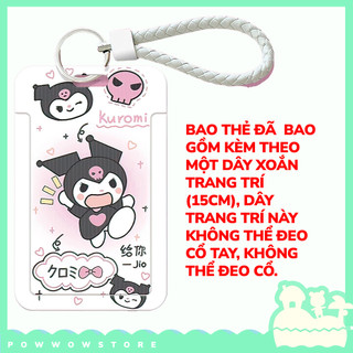 [Sẵn VN] Bao Đựng Thẻ Nhân Viên Dọc Nhựa ABS Phong Cách Nhân Vật Hoạt Hình Sanrio Mutiple Style