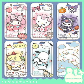 [Sẵn VN] Bao Đựng Thẻ Nhân Viên Dọc Nhựa ABS Phong Cách Nhân Vật Hoạt Hình Sanrio Mutiple Style