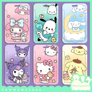[Sẵn VN] Bao Đựng Thẻ Nhân Viên Dọc Nhựa ABS Phong Cách Nhân Vật Hoạt Hình Sanrio Mutiple Style