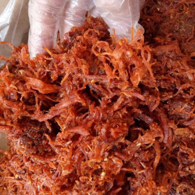 Khô bò loại ngon 500g HIệu MyNaFoods- Nguyên liệu dùng trộn bánh tráng, gỏi khô bò.
