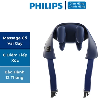Máy Massage Cổ Vai Gáy PHILIPS 3522- 3 Chế Độ Chườm Ấm, Massage Mô Phỏng Các Đầu Ngón Tay Ôm Sát Vùng Cổ Vai Gáy