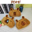 Túi Đựng Bút Capybara Lông Mền Mịn Dễ Thương TOMI 242