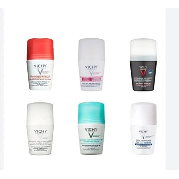 Lăn Khử Mùi Vichy Và Khô Thoáng Vùng Da Dưới Cánh Tay 48H Vichy Traitement Anti-Transpirant 50ml