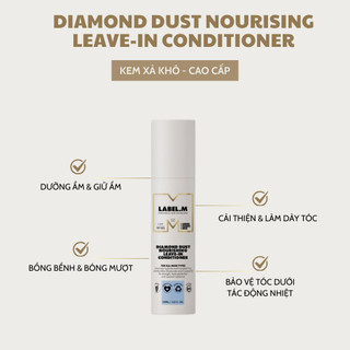 Dầu Xả Khô Kim Cương Cấp Ẩm và Bảo Vệ Tóc Label.M DIAMOND DUST CONDITIONER 150ml