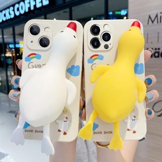 Ốp lưng iphone cạnh vuông bảo vệ camera Vịt vàng mềm 6/7/8/plus/x/xr/xs/11/12/13/14/15/16/pro max - xx3057