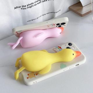 Ốp lưng iphone cạnh vuông bảo vệ camera Vịt vàng mềm 6/7/8/plus/x/xr/xs/11/12/13/14/15/16/pro max - xx3057