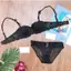 HT0101 Bộ đồ lót sexy cup ngang có GỌNG kèm ĐỆM LÓT 0,5cm ,set nội y ren mềm mại HT0101