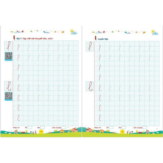 Sách- Bé Tập Luyện Viết Tô Chữ Và Số To Dành Cho Bé Từ 5 6 Tuổi Chuẩn Bị Vào Lớp 1 Có Mã QR 48 Trang