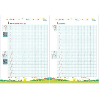 Sách- Bé Tập Luyện Viết Tô Chữ Và Số To Dành Cho Bé Từ 5 6 Tuổi Chuẩn Bị Vào Lớp 1 Có Mã QR 48 Trang