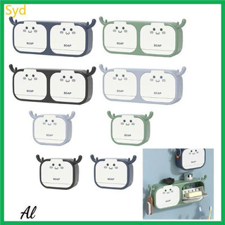 T&T0096 Kệ đựng xà phòng,dán tường nhà tắm hình thú mẫu mới