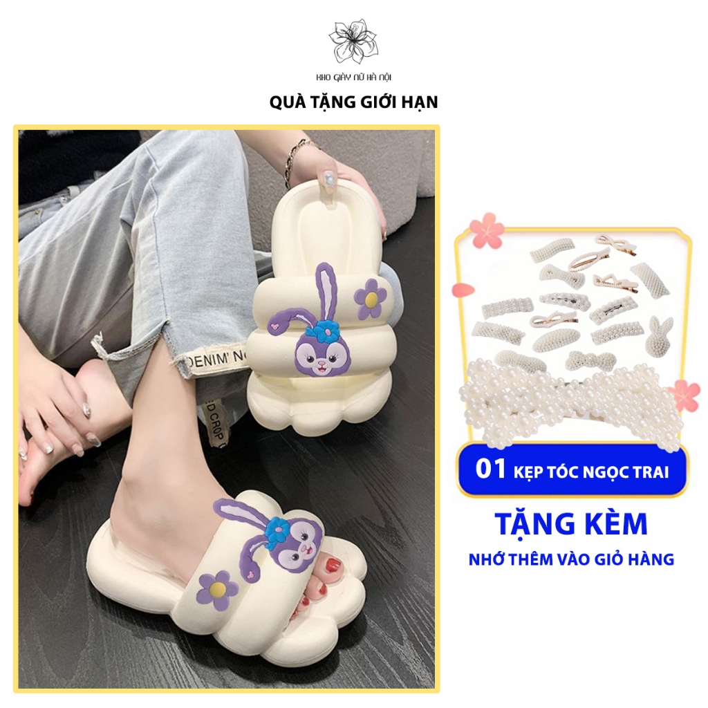 Dép nữ họa tiết hoạt hình đáng yêu dễ thương siêu xinh