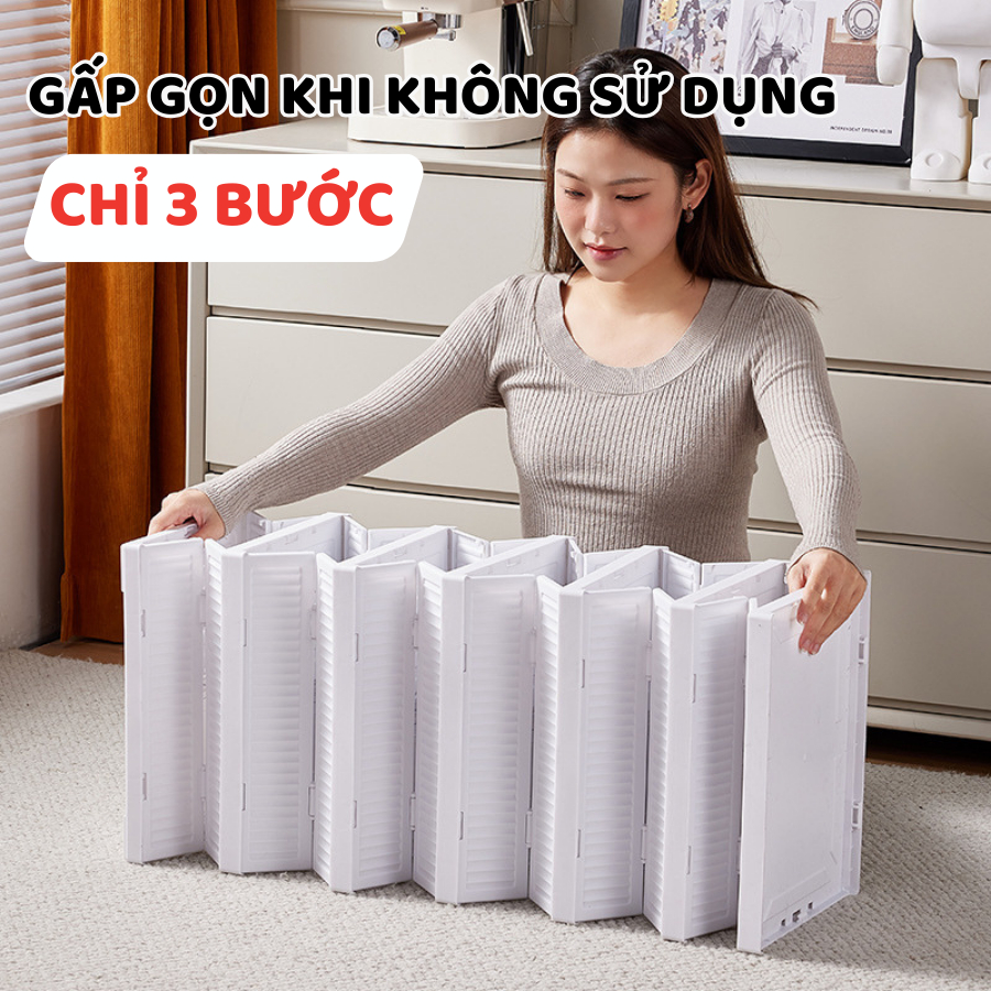 Tủ Giày Gấp Gọn ENODA HOME, Tủ Nhựa Đựng Giày Cao Cấp, Cửa Mica Trong Suốt Cao, Chịu Lực Tốt, Chống Bụi HG010