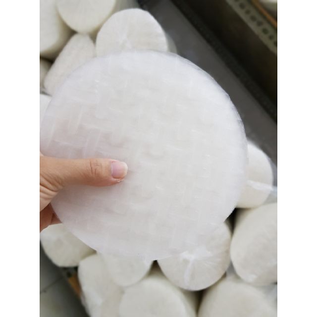 Bánh tráng trắng mỏng loại tròn Tây Ninh - Dùng làm gỏi cuốn.