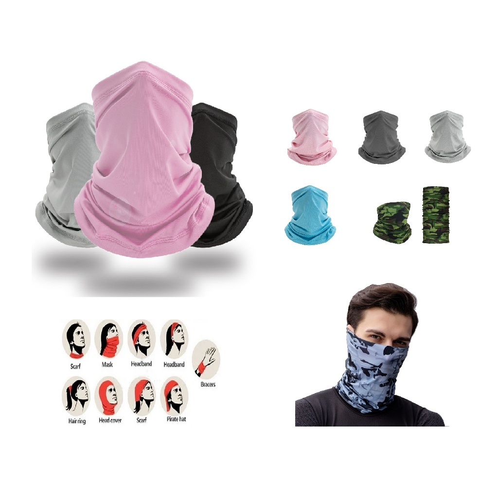 Khăn chống gió, chống bụi, giữ ấm cổ đa năng SFIT MULTI-SCARF, khăn chống tia UV, chống nắng hiệu quả
