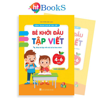 Sách- Vở Bé Khởi Đầu Tập Viết Chữ Cỡ To Theo Nhóm, Bé Tập Tô Chữ Luyện Viết Chữ Cho Bé Từ 4 5 6 Tuổi