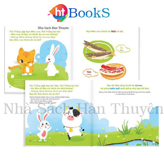 Sách- Bộ 8 Quyển Ehon Cùng Con Khám Phá Thế Giới Động Vật ( Song Ngữ Anh Việt) Dành Cho Bé Từ 0-6 Tuổi