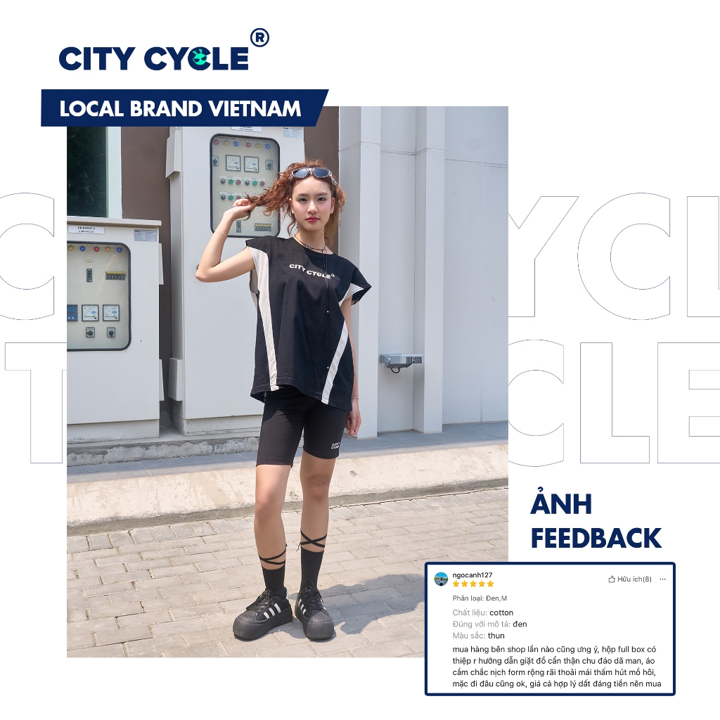 Áo Tanktop Light Strip Local Brand Chính Hãng City Cycle chất liệu cotton cao cấp form rộng unisex