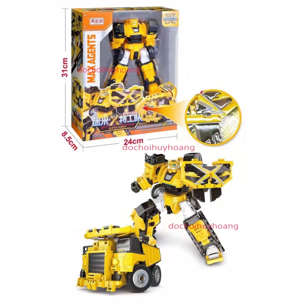 Lực lượng nhí x Pentatron Robot biến hình xe hơi BIỆT ĐỘI SIÊU NHÂN NHÍ ...