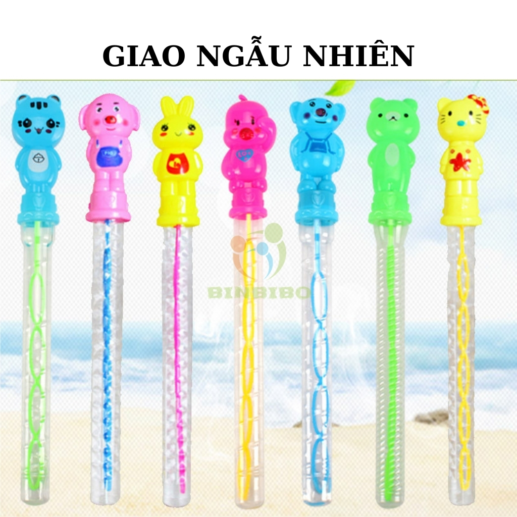Que thổi bong bóng xà phòng đồ chơi ngoài trời cho bé - Binbibo