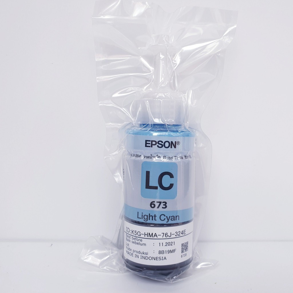 Mực In Epson T673 ( Bóc Máy ) Dùng cho máy in Epson L800 / L805 / L1800 /T50 / T60 / 1390 / 1430