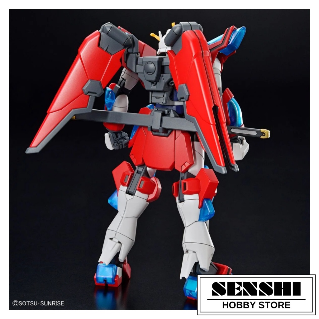 Bandai HG 1/144 – Shin Burning Gundam – Build Metaverse – Kit Modèle à Colorier