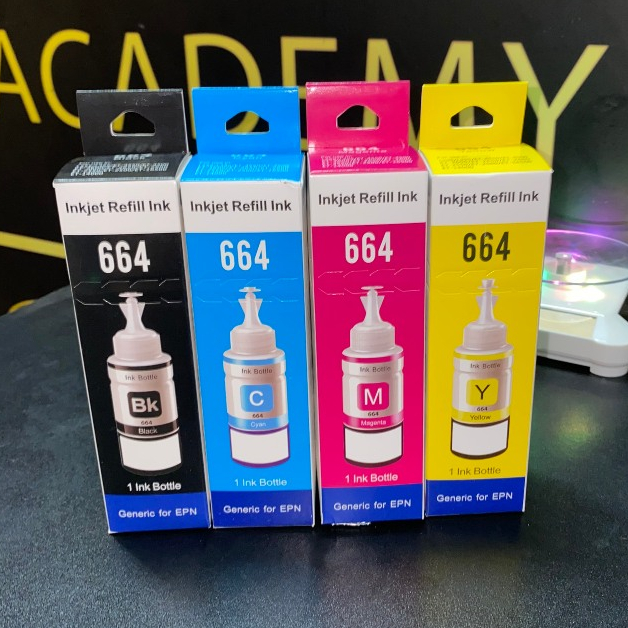 Mực in 664 refill cho máy in Epson L310, L385, L360, L365, L100, L200 ...