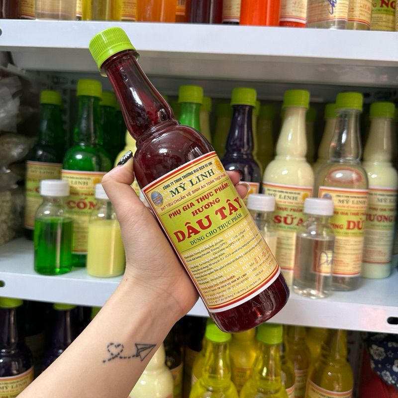 Hương Thực Phẩm Dâu Tây Mỹ Linh - 500ml