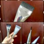 HOT - SET 3 món Cọ nền + Que dàn nền + Khay mix trộn nền giúp đánh kem nền mỏng mướt mịn trang điểm chuyên nghiệp