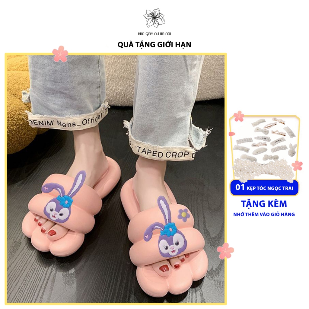 Dép nữ họa tiết hoạt hình đáng yêu dễ thương siêu xinh