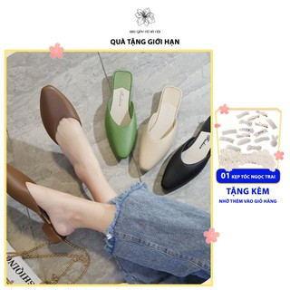 Dép sục nữ, giày sục nữ trơn dáng cơ bản tiện dụng êm chân