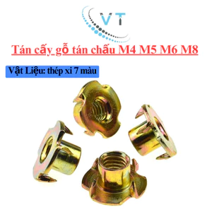Tán cấy gỗ tán chấu M4 M5 M6 M8