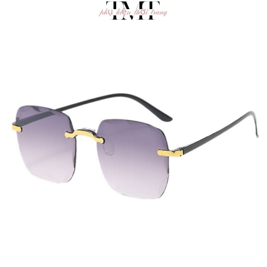 Kính râm thời trang nam nữ cao cấp sang chảnh, Mắt kính mát chống nắng đi đường style hàn quốc K031