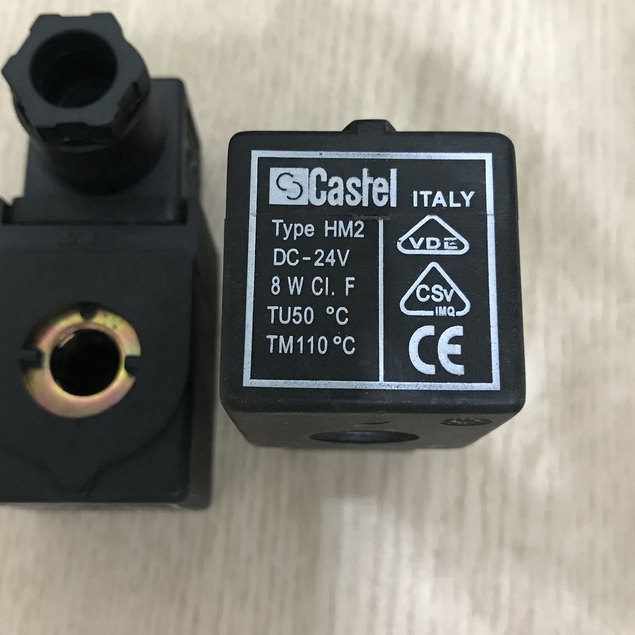Van điện từ HM2 24VDC Castel solenoid valve HM2 24V DC | Shopee Việt Nam