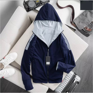 Áo khoác chống nắng nam nữ 2 lớp mặc được 2 mặt chất vải thun thông hơi có giãn 4 chiều- ROSE GOLD