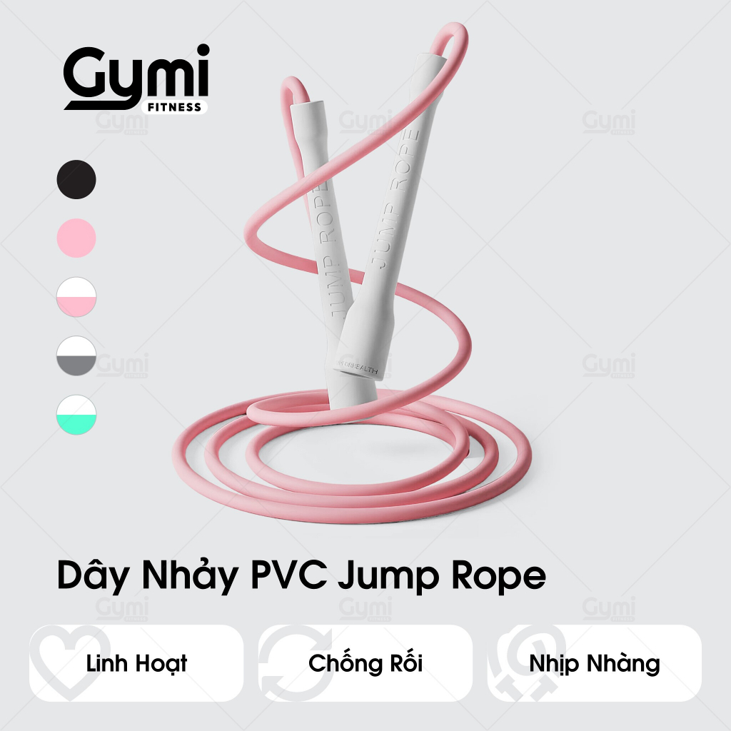 Dây nhảy tốc độ PVC Jump Rope - Dây Nhảy Thể Lực - Tốc Độ - DN-PVC