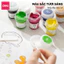 Bộ Màu Nước Hũ 15ml CHÍNH HÃNG DELI tô màu vẽ tranh custom màu tươi sáng che phủ tốt