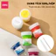 Bộ Màu Nước Hũ 15ml CHÍNH HÃNG DELI tô màu vẽ tranh custom màu tươi sáng che phủ tốt